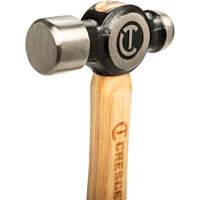 Ball Pein Hammer, 24 oz. Head Weight, Polished Face, Wood Handle Meunier Outillage Industriel