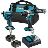 LXT Brushless Cordless Impact Driver & Hammer Drill/Driver Combo Kit, Lithium-Ion, 18 V Meunier Outillage Industriel