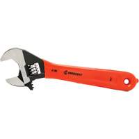 Adjustable Wrench, 4" L, 1/2" Max Width, Black Oxide Meunier Outillage Industriel