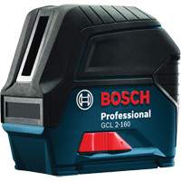 Self-Leveling Cross-Line Laser with Plumb Points Meunier Outillage Industriel