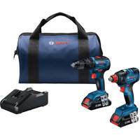 2-Tool Combo Kit, Lithium-Ion, 18 V Meunier Outillage Industriel