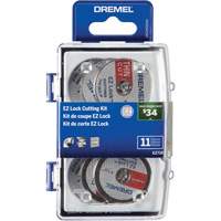 EZ Lock Cutting Rotary Accessories Micro Kit Meunier Outillage Industriel