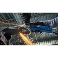 Rectifieuse angulaire ergonomique, 4-1/2", 120 V, 10 A, 11000 Tr/min Meunier Outillage Industriel