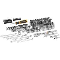 1/4" & 3/8” Drive 90T SAE/Metric Mechanics Hand Tool Set Meunier Outillage Industriel