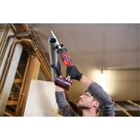 Scie alternative compacte &agrave; une main sans fil (outil seulement), 18 V, Lithium-ion Bloc-pile, 0-3000 coups/min Meunier Outillage Industriel
