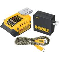MAX*/FLEXVOLT &reg; 5 Amp USB Charging Kit, 20 V, Lithium-Ion Meunier Outillage Industriel