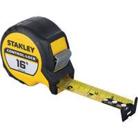 CONTROL-LOCK Tape Measure, 25 mm x 16', Imperial Graduations Meunier Outillage Industriel