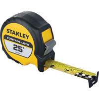 CONTROL-LOCK Tape Measure, 25 mm x 25', Imperial Graduations Meunier Outillage Industriel