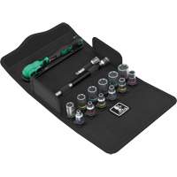 Jeu de cl&eacute; &agrave; cliquet SA 13 Zyklop Comfort avec levier dinversion, 15 Mcx, Prise de 1/4" Meunier Outillage Industriel