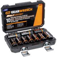 Bolt Biter Extraction Socket Set, 10 Pcs, Impact, 1/2" Drive Size, Deep Meunier Outillage Industriel