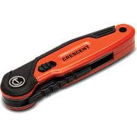 Couteau utilitaire pliant, 1" lame, lame en Acier, poign&eacute;e en Aluminium Meunier Outillage Industriel