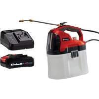 Pulv&eacute;risateur de produits chimiques sans fil 18V avec batterie 2,5 Ah et ensemble de d&eacute;part de chargeur, 253,6 oz (7,5 L) Meunier Outillage Industriel