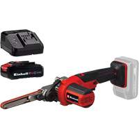 Ponceuse-lime &agrave; courroie 18" sans fil avec batterie 2,5 Ah PXC et ensemble de d&eacute;part de chargeur Meunier Outillage Industriel
