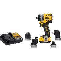 Ensemble perceuse/visseuse sans fil et sans balai XTREME 5-en-1, Lithium-ion, 12 V, Mandrin 3/8" Meunier Outillage Industriel