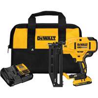 Ensemble de cloueuse droite sans fil pour la finition de cal 16 XR, 20 V, Lithium-ion Meunier Outillage Industriel
