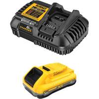 Ensemble de bloc-pile et chargeur XR POWERPACK, Lithium-ion, 20 V, 4 Ah Meunier Outillage Industriel