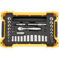 Jeu d'outils 3/8" & 1/2" pour m&eacute;canicien avec plateau & couvercle TOUGHSYSTEM 2.0 Meunier Outillage Industriel