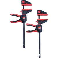 One-Hand Bar Trigger Clamps with 360° Rotating Handle Set, 12" (304.8 mm) Meunier Outillage Industriel