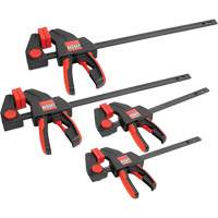 4-Piece Medium & Large Trigger Clamps Set, 12" (304.8 mm)/6" (152.4 mm) Meunier Outillage Industriel