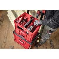Caisse Packout, 15-3/4" x 18-5/8" x 15", Noir/Rouge Meunier Outillage Industriel