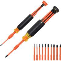 10-in-2 Insulated Auto-Lock Screwdriver Set Meunier Outillage Industriel