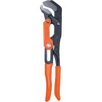 Quick-Adjust S-Jaw Pipe Wrench, 2" Jaw Capacity, 16-3/5" Long, Powder Coated Finish, Dipped Handle Meunier Outillage Industriel