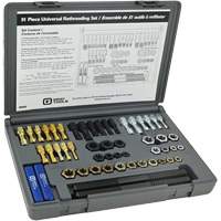 Universal Rethreading Set, 51 Pieces Meunier Outillage Industriel