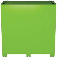 Armoire ventil&eacute;e pour le rangement d'&eacute;PI sur place, Acier, Vert lime haute visibilit&eacute; Meunier Outillage Industriel