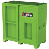 Armoire ventil&eacute;e pour le rangement d'&eacute;PI sur place, Acier, Vert lime haute visibilit&eacute; Meunier Outillage Industriel