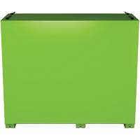 Armoire de rangement d'&eacute;PI sur place, Acier, Vert lime haute visibilit&eacute; Meunier Outillage Industriel