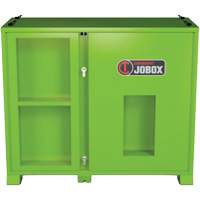 Armoire ventil&eacute;e pour le rangement d'&eacute;PI sur place, Acier, Vert lime haute visibilit&eacute; Meunier Outillage Industriel