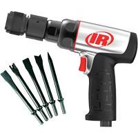 Marteau pneumatique robuste avec burins, 16,2 pi³/min, 1/4" NPT, 3330 coups/min, 3/4" x 2-1/2" (19,05 mm x 63,5 mm) Meunier Outillage Industriel