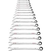 120XP Universal Spline XL SAE Wrench Set, Ratcheting Combination, 16 Pieces, Imperial Meunier Outillage Industriel