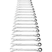 120XP Universal Spline XL Wrench Set, Ratcheting Combination, 16 Pieces, Metric Meunier Outillage Industriel