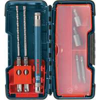 Trousse de pose d'ancrages SDS plus Bulldog, 7 morceaux, Carbure Meunier Outillage Industriel