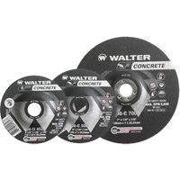 Depressed Centre Grinding Wheels - Concrete Type 27, 4-1/2" x 1/8", 7/8" Arbor, Type 27 Meunier Outillage Industriel