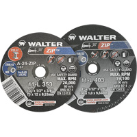 Zip Cut-Off Wheel, 4" x 1/4", 3/8" Arbor, Type 1 Meunier Outillage Industriel