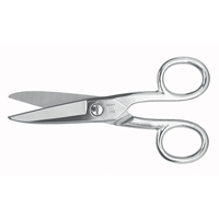 Electrician's Scissors, 5-1/4", Rings Handle UG815 | Meunier Outillage Industriel