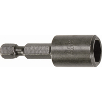 Nutsetter For SAE Sheet Metal Screws, 1/4" Tip, 1/4" Drive, 2-14/25" L, Non-Magnetic UQ803 | Meunier Outillage Industriel