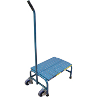 Tilt-N-Roll Step Stands, 1 Step(s), 16" L x 29" W x 12" H, 300 lbs. Capacity VC335 | Meunier Outillage Industriel
