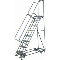 All Directional Ladders, 6 Steps, 24" Step Width, 60" Platform Height, Steel VC402 | Meunier Outillage Industriel