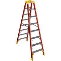 Twin Step Ladder, Fibreglass, 300 lbs. Capacity, 8' VD522 | Meunier Outillage Industriel