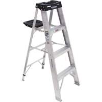 Step Ladder, 4', Aluminum, 300 lbs. Capacity, Type 1A VD558 | Meunier Outillage Industriel