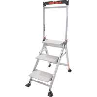 Jumbo Step™ Ladder, 2.2', Aluminum, 375 lbs. Capacity, Type 1AA VD613 | Meunier Outillage Industriel