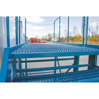 Snow Ladder, Steel, 10 Steps, 99" H, 85-1/2" D, 48" Step, Serrated Meunier Outillage Industriel