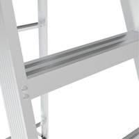 Step Ladder, 10', Aluminum, 225 lbs. Capacity, Type 2 Meunier Outillage Industriel