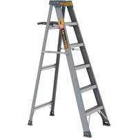 Step Ladder with Paint Tray, 6', Fibreglass, 225 lbs. Capacity, Type 2 Meunier Outillage Industriel