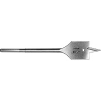 M&egrave;che plate, Diam&egrave;tre de 1/4", Tige 1/4" hex, Longeur de 6-1/8" Meunier Outillage Industriel