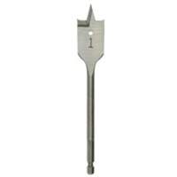 M&egrave;che plate, Diam&egrave;tre de 13/16", Tige 1/4" hex, Longeur de 6" Meunier Outillage Industriel