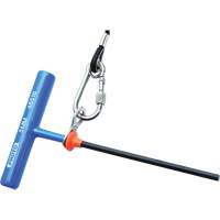 Hex Key - Metric, Hex End, 2.5 mm x 6" L, T Handle Meunier Outillage Industriel